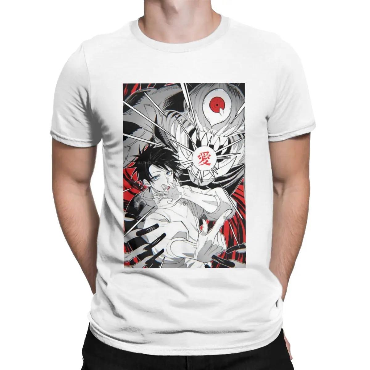 

Футболка Anime Jujutsu Kaisen Футболка Yuta Okkotsu с графическим принтом унисекс Футболки унисекс Повседневная свободная футболка с круглым вырезом Harajuku Unisexga Футболка унисекс 4XL