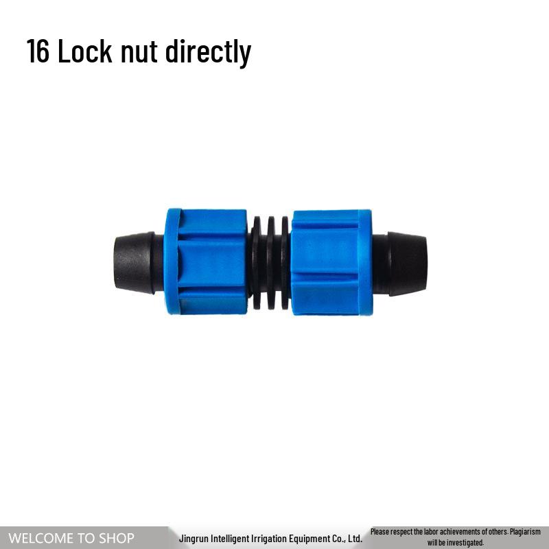 16-teiliges Tropfbewässerungs-Zubehörset: Verbinder, Sprinkler, Band und T-Stücke für die landwirtschaftliche Bewässerung