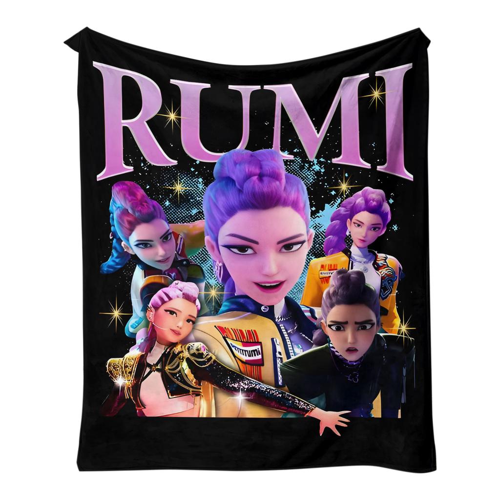 70 * 100cm Anime Peripheral Printed Warm Blanket