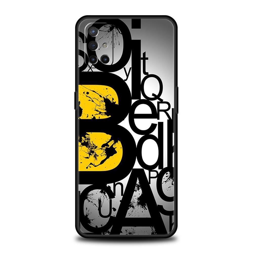 Phone Case For Oneplus 13R 13 12 10T 11 R10 Nord N100 N200 N10 9 9R CE 2 3 Z Pro Lite 5G Soft TPU Cover Number Pattern Funda Bag