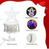 LED Star Waterfall Lights Indoor/Outdoor Christmas String Lights for Xmas Tree Ornaments Home Decor Navidad Gifts New Year