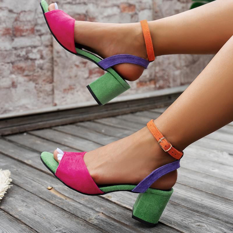 

Fashion Women Sandals New Fashion High Heels Sandals Sexy Big Size Sandals Women Strap High Quality Shoes for Women Sandalias De Mujer 36