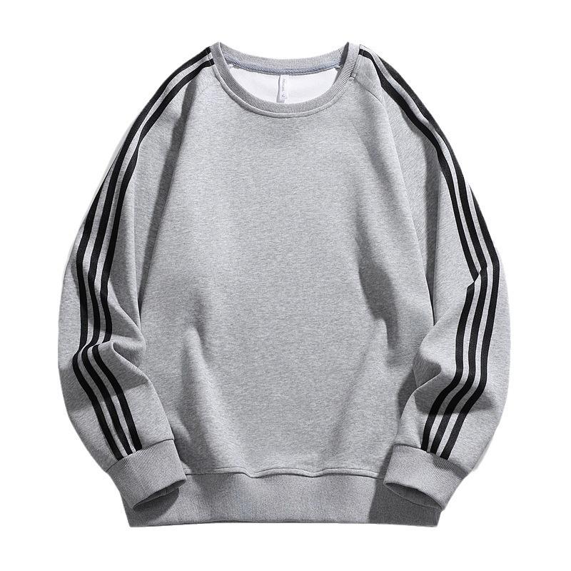 Teen Three-bar Sweater Herren und Damen Gleiches Frühjahr und Herbst Amerikanisches gestreiftes Rundhals-Langarmoberteil