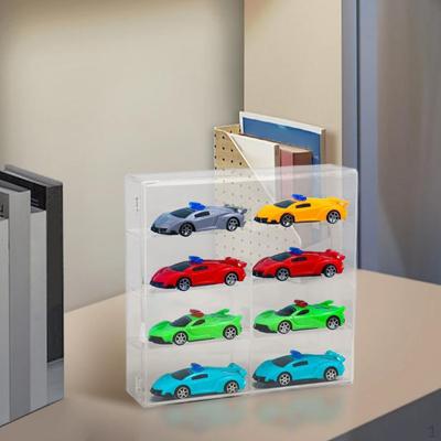 1/32 Scale Model Cars Storage Case Showcase Jewelry Dustproof Box for Action