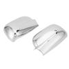 Pair Chrome Mirror Cover Silver Side Door Rearview Mirror Cap Housing Waterproof Heat Resistant for CRV 2003 2004 2005
