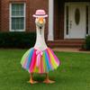 Funny Porch Goose Costume Creative Fall Goose Clothes Halloween Porch Goose Outfits  Holiday Party