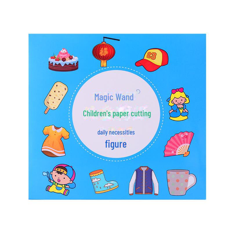 Fun Educational Paper Cutting Craft Set for Kids 3-6 Years