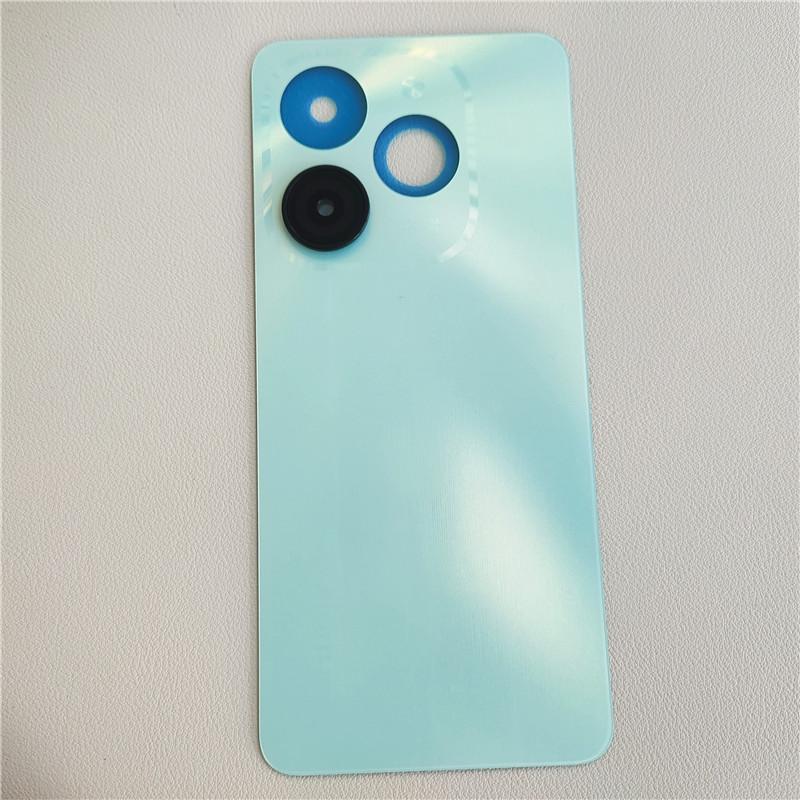Battery Back Cover For Infinix Smart 8 X6525 Rear Door Housing With Adhesive Sticker Repair Parts
