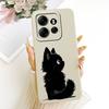 Case For Tecno Spark Go 2023 Cover Cute Cartoon Cat Bowknot Soft Candy Silicone Funda For Tecno Pop 7 7Pro Pop7 BF6 BF7 TPU Capa