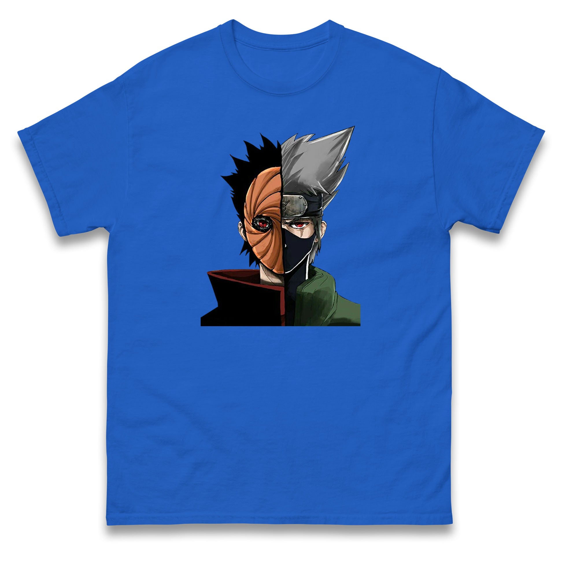 kakashi & obito Mens T Shirt Womens Tops Tees Naruto Shippuden Top S