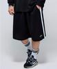 Pijikeolgameoncheu P2611 Cool Mesh Piping Bermuda Shorts [Black]