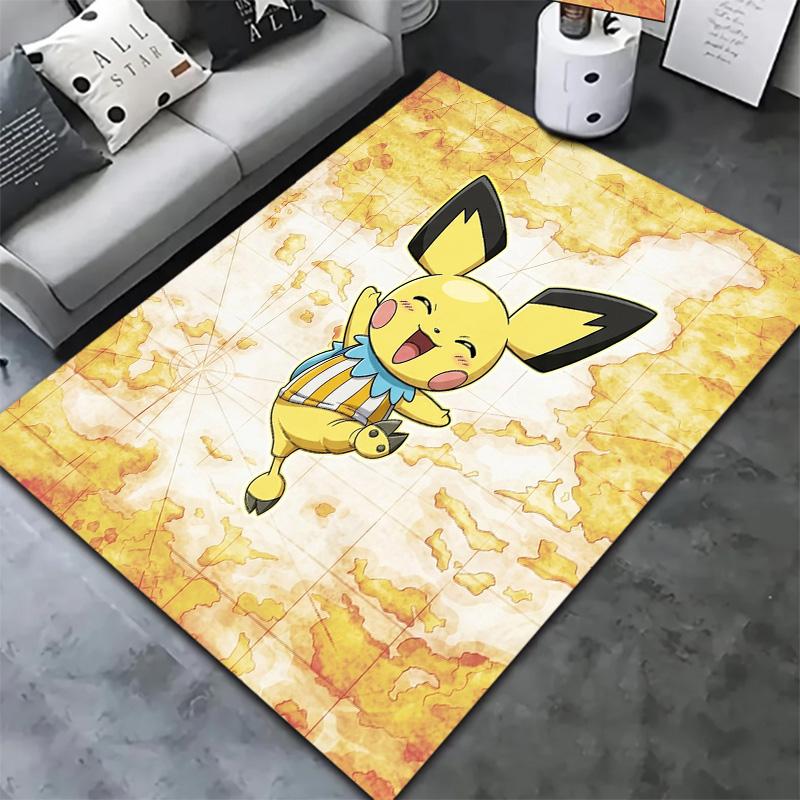 Pokmon Carpet Rug For Living Room Bedroom Home Sofa Decoration Kids Play Nonslip Floor Mat