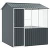 vidaXL Bird Cage Anthracite 215 X 209 X 230 Cm Galvanized Steel