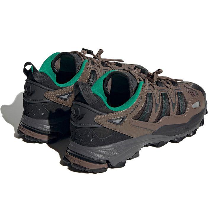 Adidas Hyperturf Adventure Earth Strata Green Unisex Tenisky Hnědá Jádrově černá Kolegiální zelená HQ6606