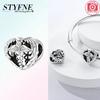 Charm Angelic Boy Girl Blue Wings Stars Infinite Charms Beads Fit Bracelet 925 Silver Women Diy Fine Gift Accessory Set