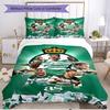 3pcs Duvet Cover Set (1*Duvet Cover + 2*Pillowcase, Without Core), Club Santos Laguna Print Soft All‑Season Bedding Set, Home Bedroom Decor Gift