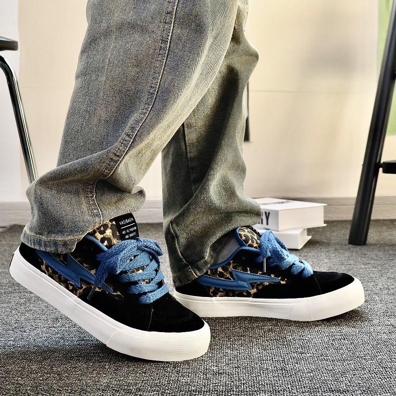 Mens Casual Canvas Sneakers Low Top Round Toe Rubber Sole Lightweight Comfortable Streetwear Style