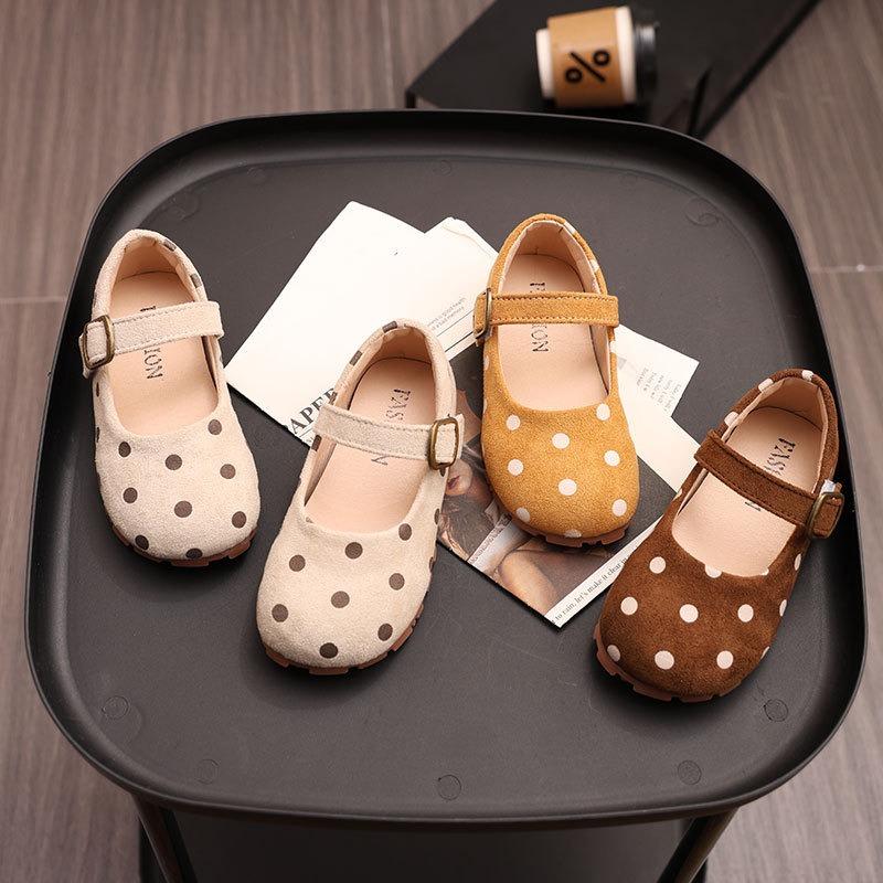 Kids Girls Soft Sole Princess Leather Shoes Fashion Casual Baby Daily Shoes