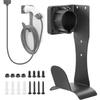 1 Pack EV Charger Cable Holder For J1772 Stainless Steel With Wall Mount Organizer Electric Vehicle Holder With Secure Fit