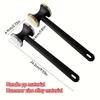 1pc Aluminum Alloy Meat Tenderizer, Manual Meat Mallet & Steak Hammer, Heavy-Duty Kitchen Tool for Tenderizing Chicken, Beef & Steak