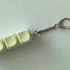 4-Keys Bear Fidget Keyboard Anxiety Relief Finger Clicker Keychain Office School Travel Decompression Button Sensory Toy Hanging Decor