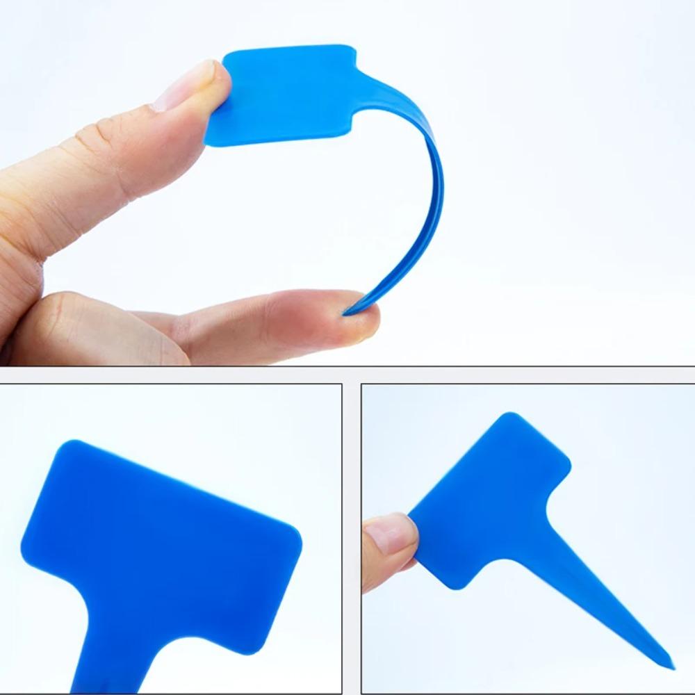 Garden Plant Tags Waterproof Plastic for Gardening Name Seedlings and Vegetables Plant Labels Reusable Markers Marcadores