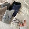 Socks Medium Tube Socks Season Warm Wool Socks Piled Thickened Stockings Pastoral Stacking Socks Women