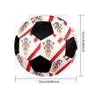 TAGLIA 5 Pallone da Calcio Federazione Calcistica Croata Colorato Per Tutte le Età Cucito a Macchina PVC Pronto per la Competizione Resistente Alta Rimbalzabilità