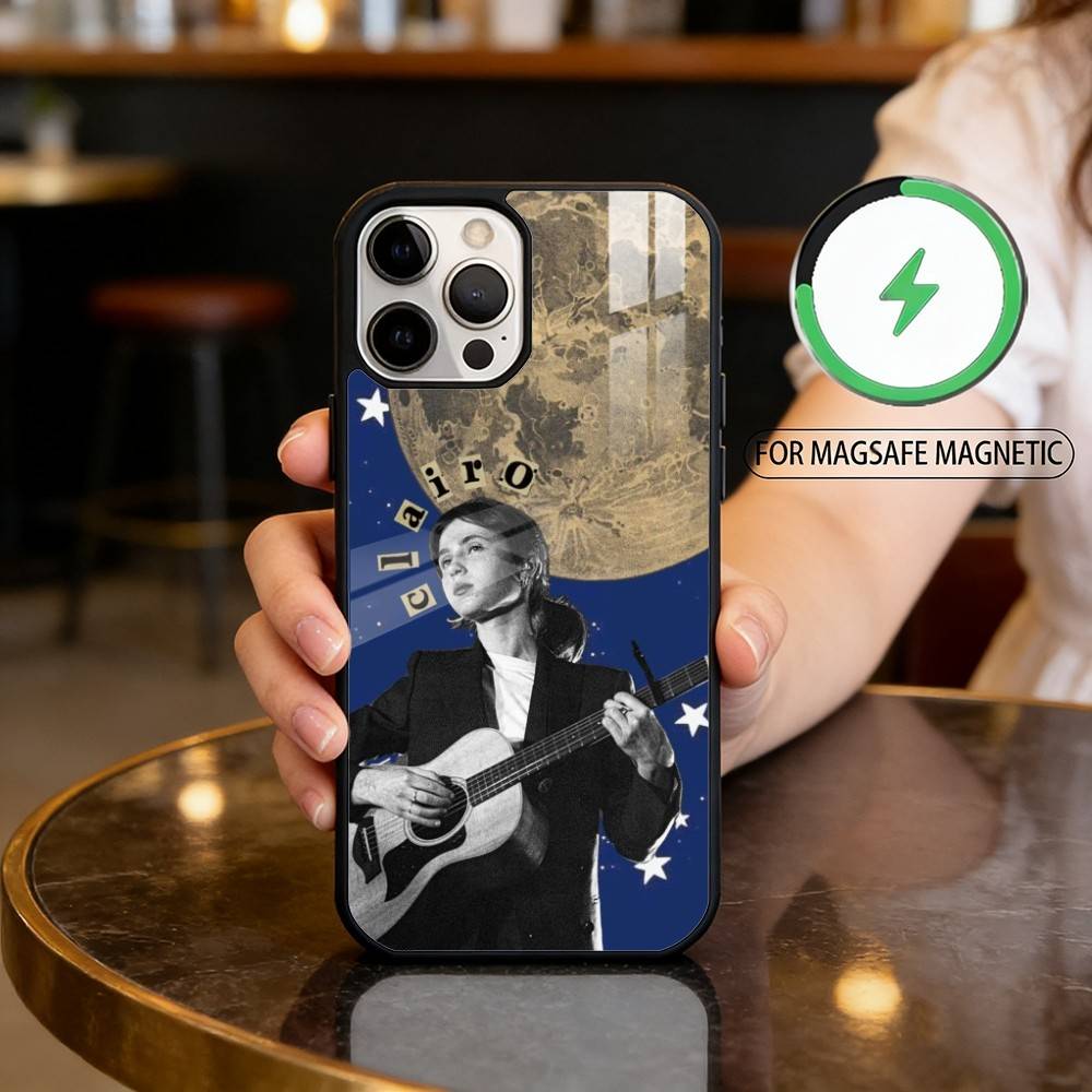 Singer C-Clairo Charm Phone Case For iPhone17,16,15,14,13,12,11 Plus,Pro Max Magnetic For Magsafe Wireless Charging