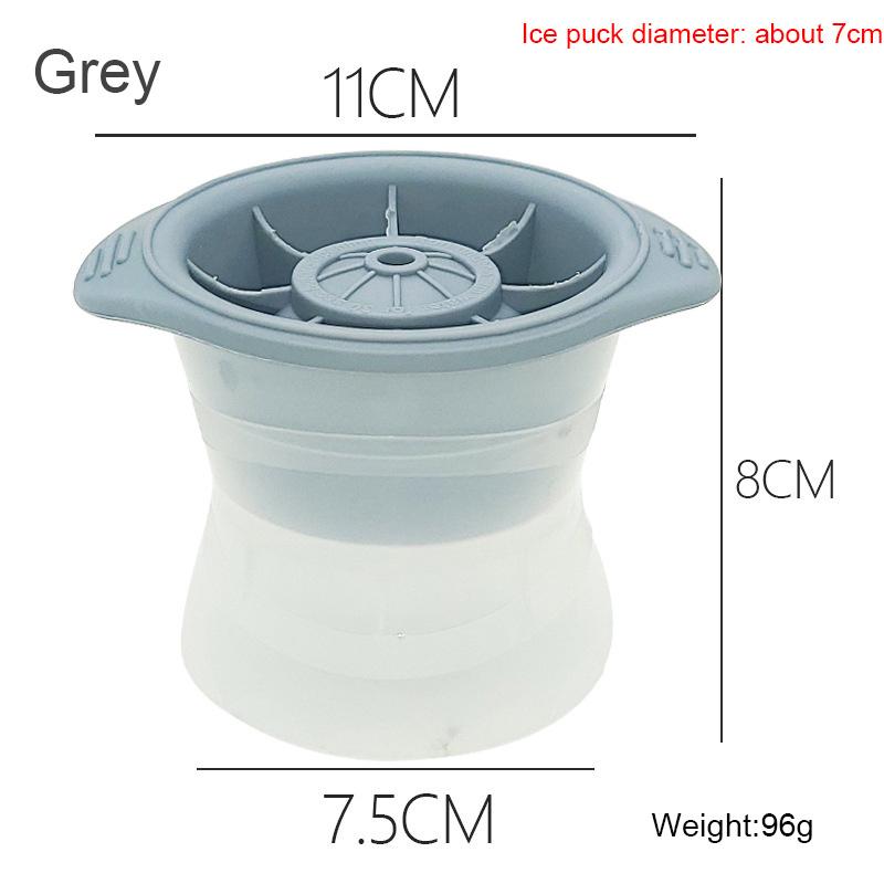 Silicone Sphere Ice Mold, Ice Hockey Mold, Whiskey Cocktails Drinks Partner Ice Cream Tool Diy Ball Mold