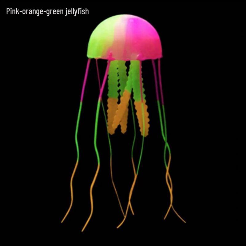 Luminous Multi-color Jellyfish Aquarium Decoration Ornament