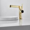 Basin Faucet Bathroom Washbasin Water Mixer Taps Hot Cold Water Basin Sink Tap Bathroom Faucet Tap Gold Black Chrome Faucet