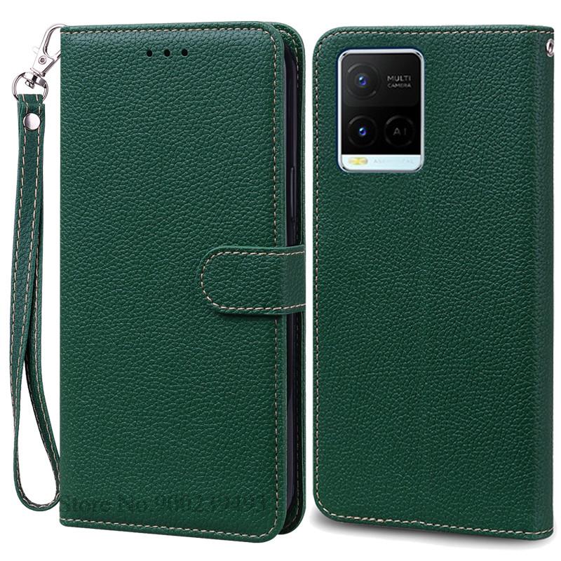 For Vivo Y21 2021 Y21S Deksel Lommebok Flipdeksel For Vivo Y33S Y33T Y32 Y21T Y21E Y21A Y21G VivoY21 Silikondeksel Coque Fundas Etui
