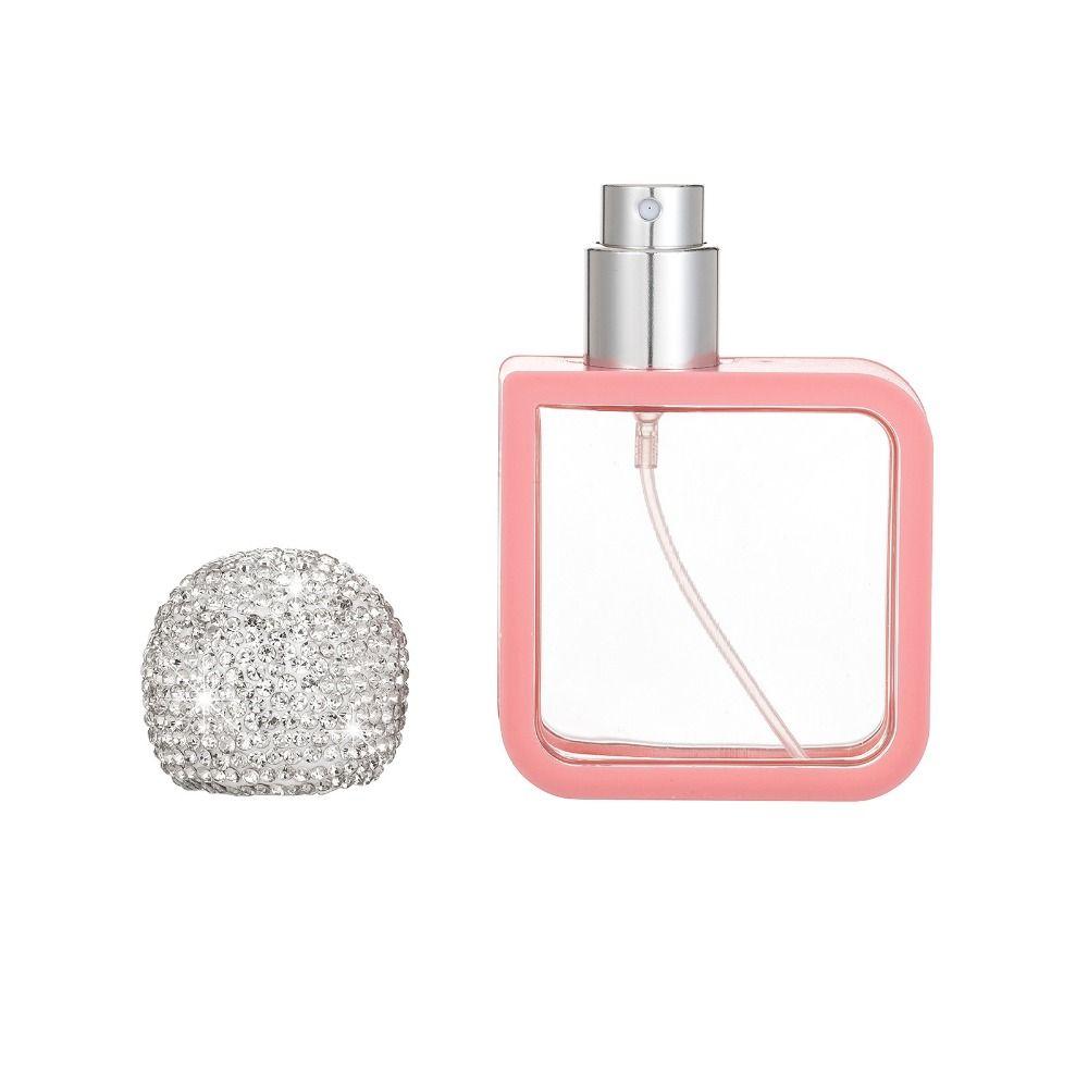 Creative Rhinestone Perfume Bottle Empty Rhinestone Oil Diffuser Bottle Handicraft