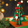 Handmade Non-Woven Christmas Tree Hanging Decoration, Children'S Mini Christmas Tree Material Package, Christmas Decorations