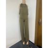 Streetwear-Jumpsuit für Damen mit Patchwork-Design und High-Waist-Passform