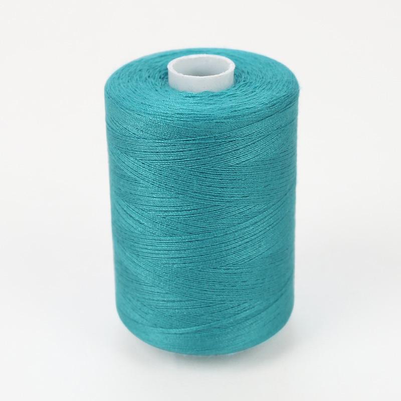 Hilo de Coser de Poliéster de Alta Velocidad 402 - 1000 Yardas, Colores Arcoíris, Ideal para Proyectos de Costura Casera y a Mano