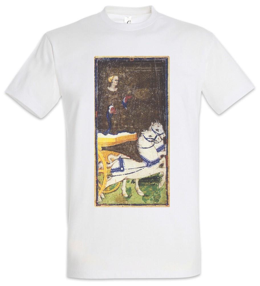 Tarot Arcanum Chariot T-Shirt Card Cards Symbol Sign Logo Insignia Chariot