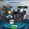 Bluetooth-kompatibler Gamecube Controller für NS Switch 2/Switch Konsole Gamepad für Steam/Android/PC Joystick mit Turbo-Funktion