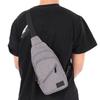 OX PLOUGH Men s Chest Bags Waterproof Casual Chest Sling Bag Polyester Shoulder MessengerLight Grey