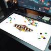 M&M's Custom Name Large Size Mouse Pad Large Gaming Table Cushion Non-slip Laptop Tablet Big Mousepad XXL Mat Mini PC Playmat With Lock edge