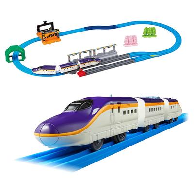 TAKARA TOMY E8 Series Tsubasa Tomica Arch Railroad Crossing Set Connection! &