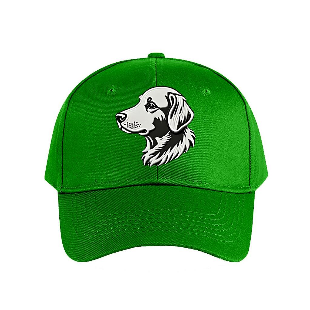 White Baseball Cap With Dog Baseball Cap Fashion Unisex Sunhat Womens Outdoor Sports Snapback Cap