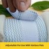 Breathable Dog Cats Recovery Collar Dog Cats Neck Brace Cover for Surgical Wound Protecting and Healing