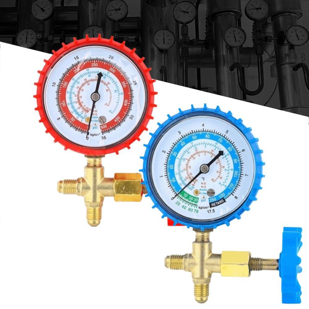 Low Side Single Manifold Refrigerant Pressure Gauge Pressure Gauge Manometer  Professional HVAC