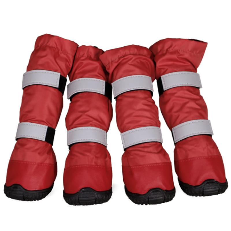 Špičkové voděodolné boty pro psy pro velké psy Boty Protiskluzové reflexní zimní teplé boty do deště pro psy