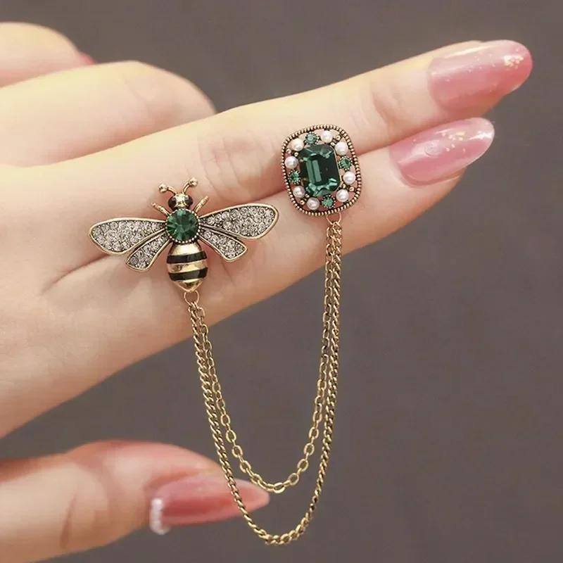 High End Utsøkt Damesett Brosje Genser Pins og tilbehør Luksus og elegante brosjer Brosjer for kvinner Bee Brosjer