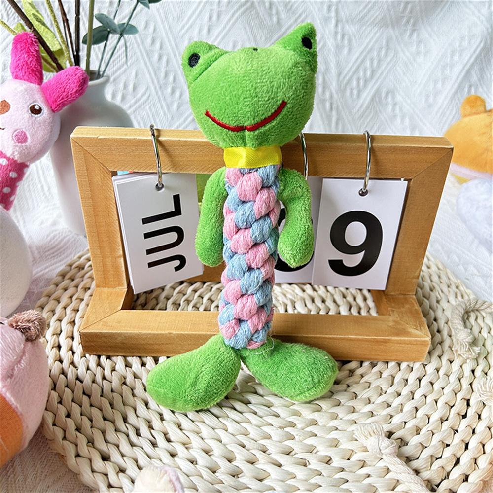 Clean Teeth Pet Rope Toys for Small Dogs Cute Animals Shape Puppy Cat Dog Chew Toys mascotas Accessories Pomeranian Poodle