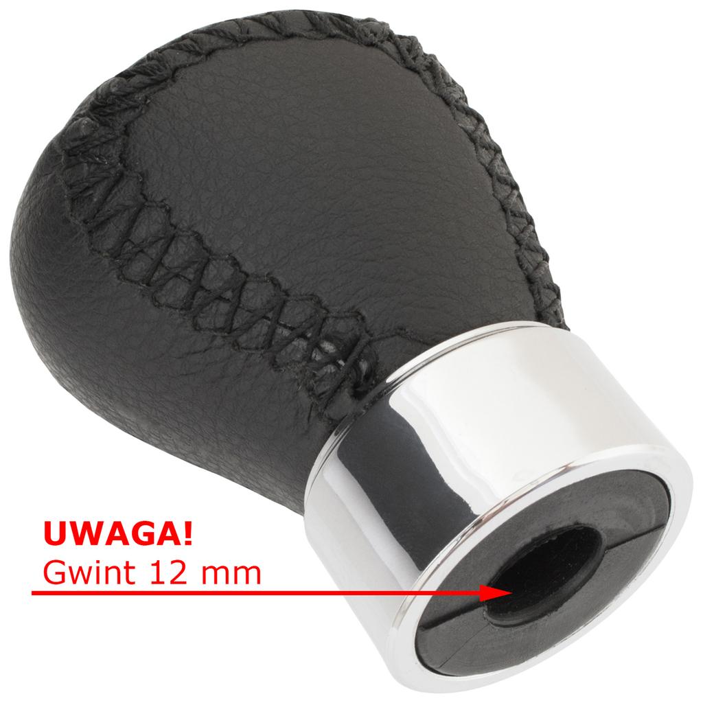 Mazda 3 BK 03-08 BLACK LEATHER 6 SPEED gear shift knob