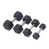 Commercial Home Hexagonal Rubber Dumbbell